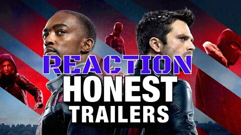 Honest Trailers | The Falcon and The Winter Soldier Reaction