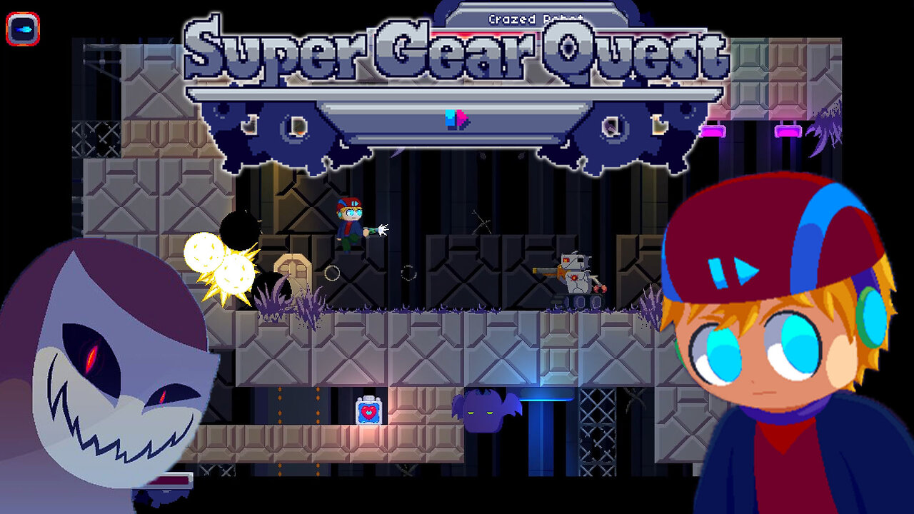 Super Gear Quest - The Future of ChatGPT? (Metroidvania Action Adventure)