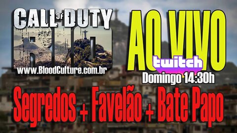 Call of Duty Rio | LIVE | Segredos + Favelão + Bate Papo