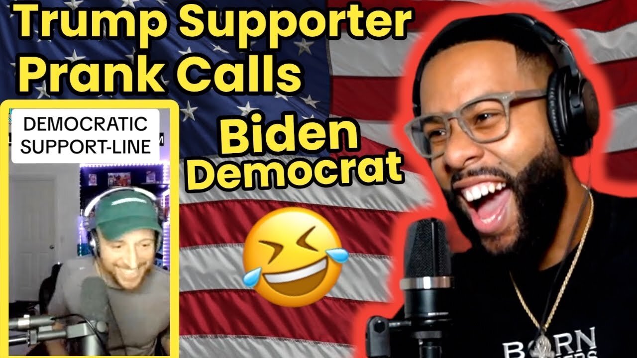 TRUMP Supporter PRANK Calls A Biden Democrat, Biden Supporter Then Loses His Mind RAGE Screaming 😂