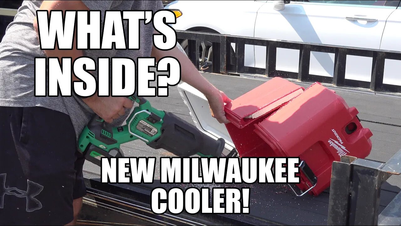 Let's tear apart a new Milwaukee Packout Cooler