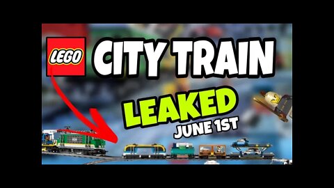 LEGO City Cargo Train Leaked Summer 2022
