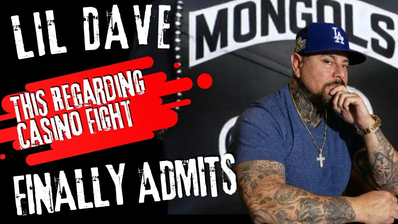 LIL DAVE ADMITS WHAT HAPPENED DURING MONGOLS MC AND HELLS ANGELS FIGHT