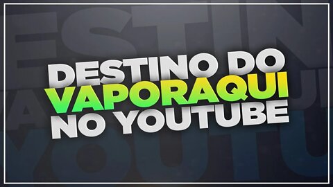 Youtube contra o vaping e o destino do canal Vapor Aqui