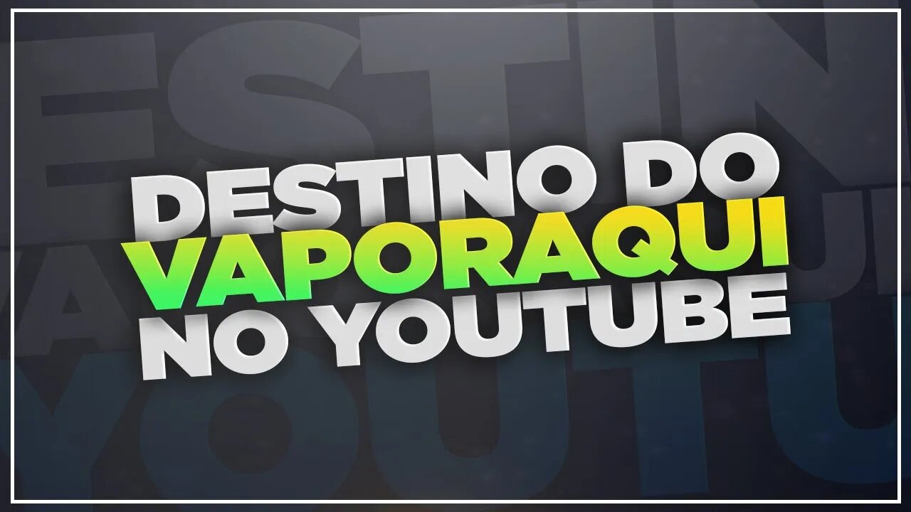 Youtube contra o vaping e o destino do canal Vapor Aqui