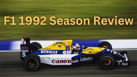 F1: Formula 1 1992 Season Review