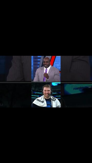 SHAQ getting some lessons on how to speak Slovenian from Luka Doncic 🤣 #shorts