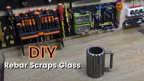 DIY Crafts | Cool homemade product for a real man from rebar scraps !