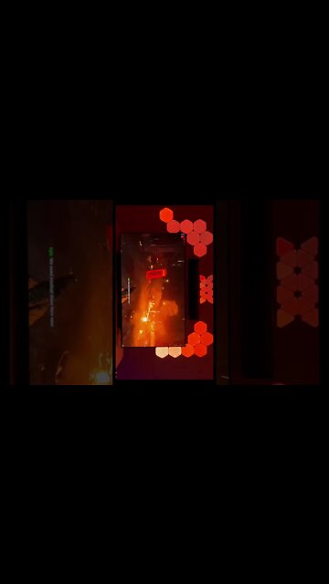 Call of Duty MW on an LG C1! Full video on my channel #gaming #gamingsetup #nanoleaf