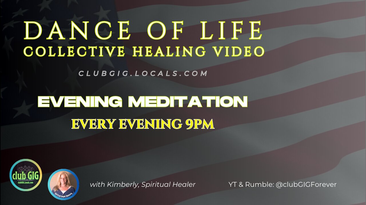 DANCE OF LIFE EVENING MEDITATION TUESDAY APRIL 2