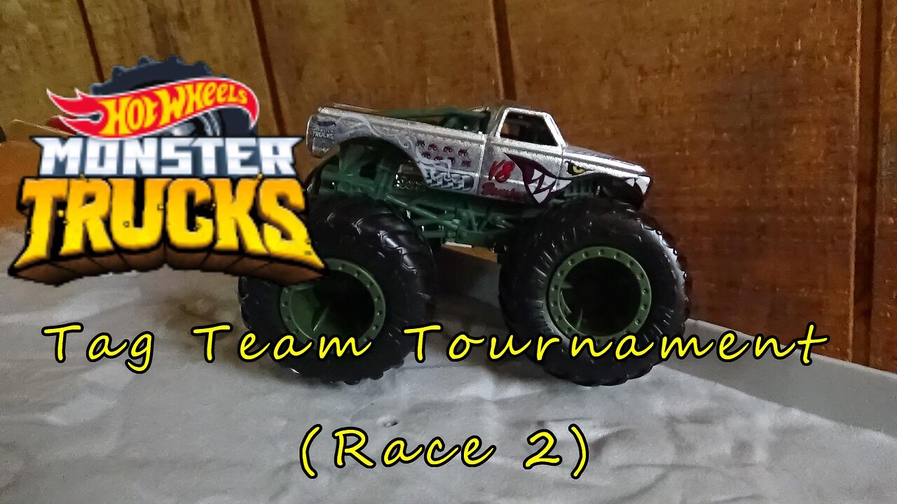 Hot Wheels Monster Trucks Tag Team Tournament (Race 2)