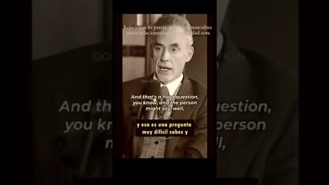 Como tratar de resolver una discusión con tu pareja - Jordan Peterson