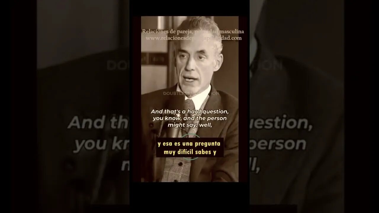 Como tratar de resolver una discusión con tu pareja - Jordan Peterson