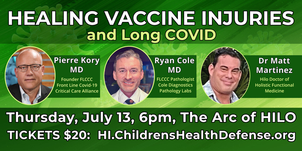 Healing Vaccine Injuries and Long COVID in Hilo, Hawaii