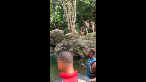 My kid in Puerto Rico