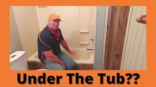 What those Tub Cracks Can Hide in Mobile Homes