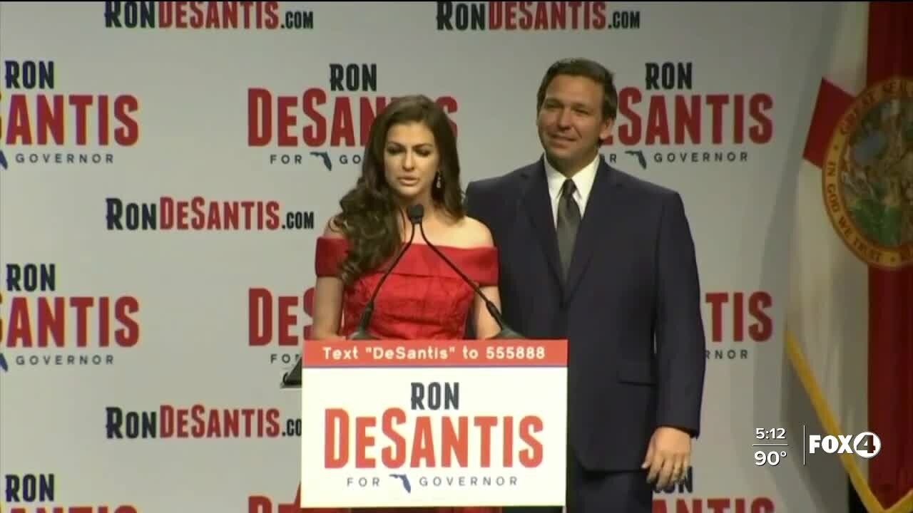 GOVERNOR DESANTIS' WIFE DIAGNOSED WITH BREAST CANCER