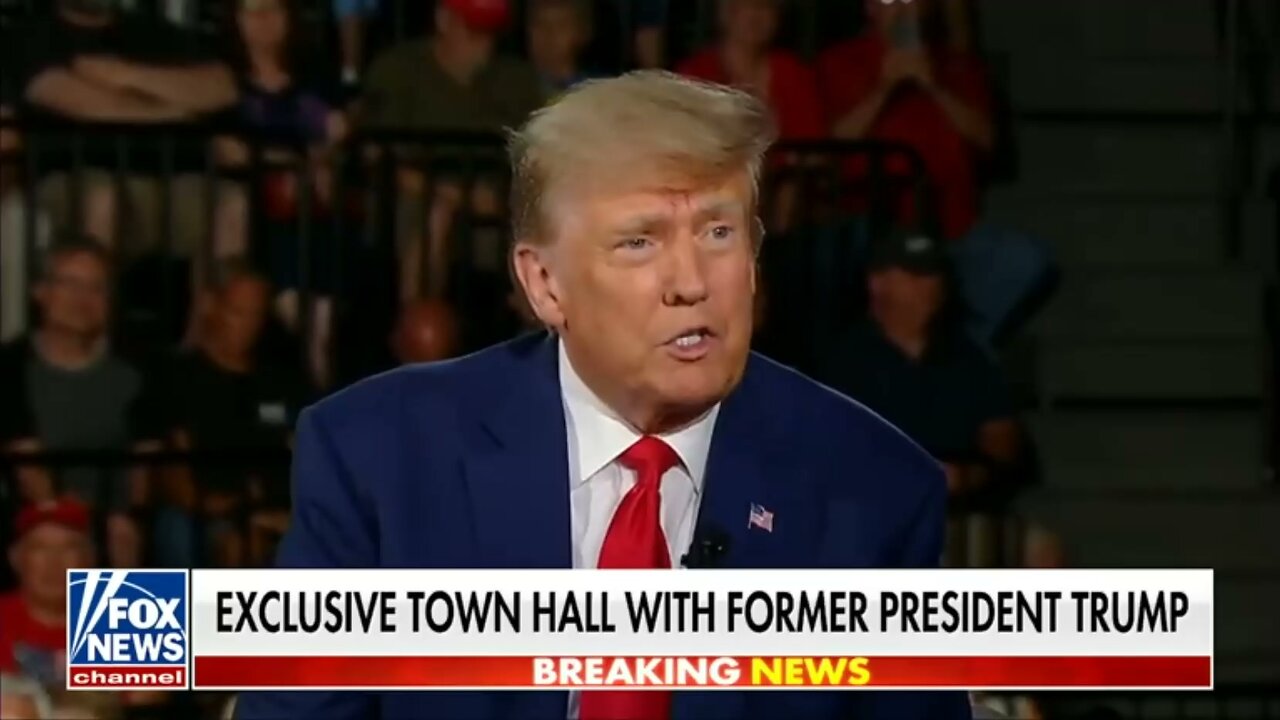 President Trump Town Hall With Hannity, Cedar Rapids IA 07/18/2023