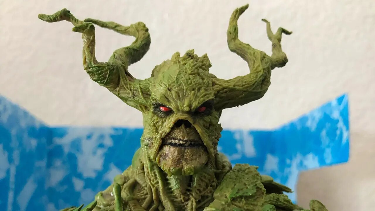 A Look at the DC Multiverse Swamp Thing Megafig New 52 Variant Action Figure from McFarlane Toys