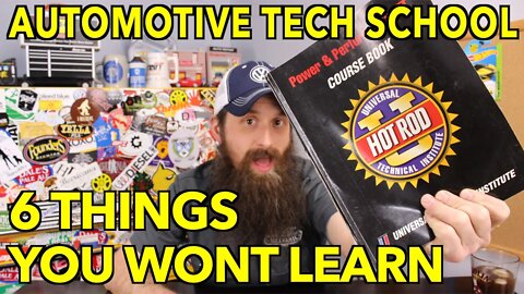 6 Things You Will Not Learn In Automotive Tech School