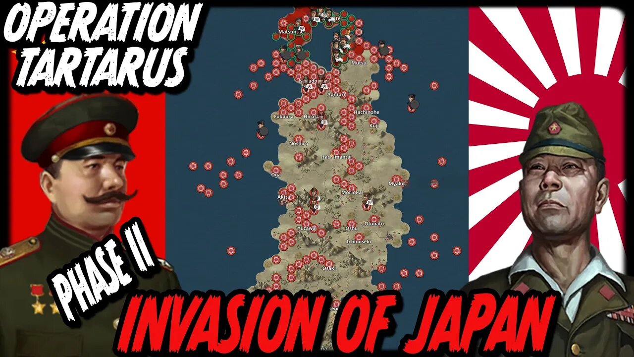 INVASION OF JAPAN OPERATION TARTARUS BRUTAL! Great Patriotic War Mod