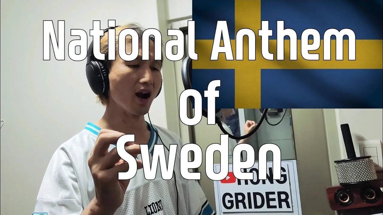 #Sweden #sing #song #singer National Anthem of Sweden.