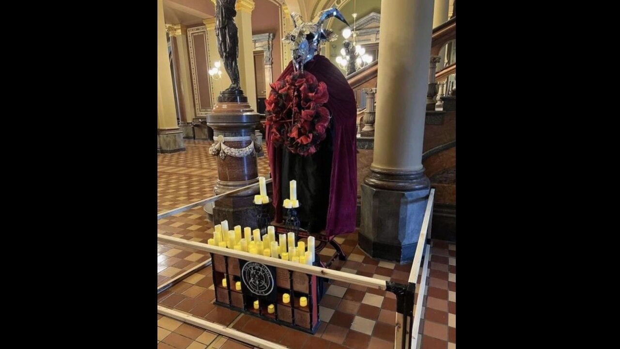 Iowa Governor Calls Satanic Display Inside Capitol Building 'Absolutely Objectionable'