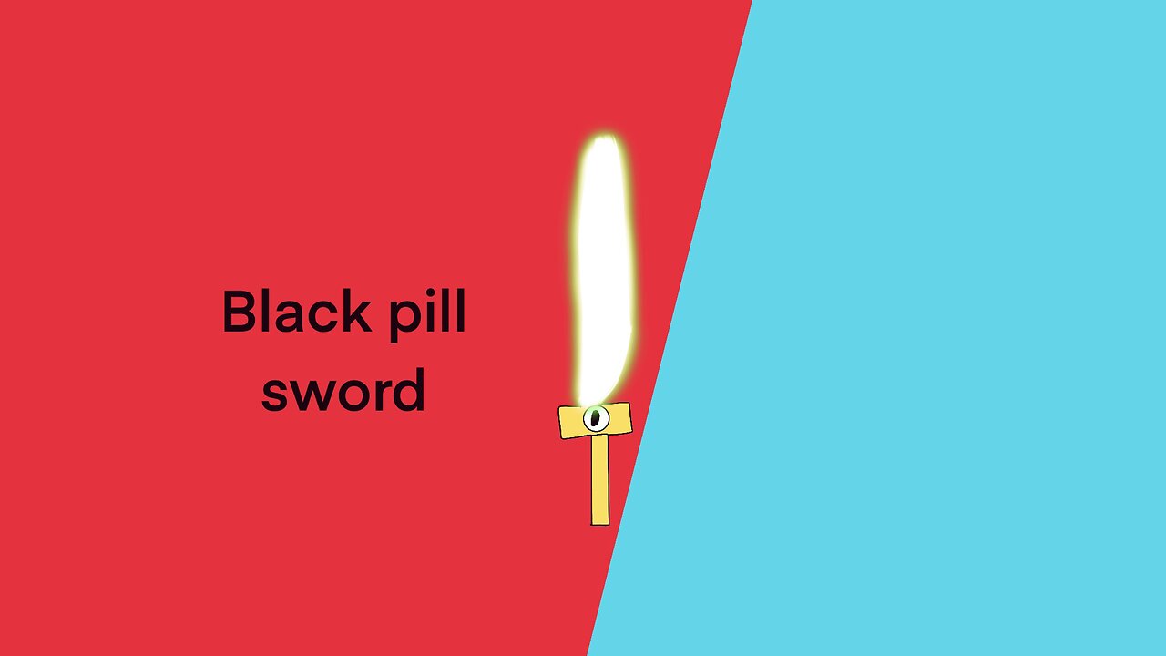 Black pill sword