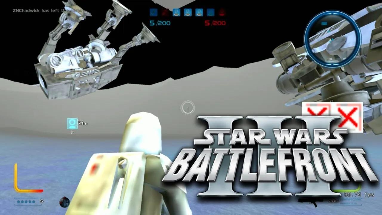 ATAT Walkers start bugging out in the unreleased BattleFront 3