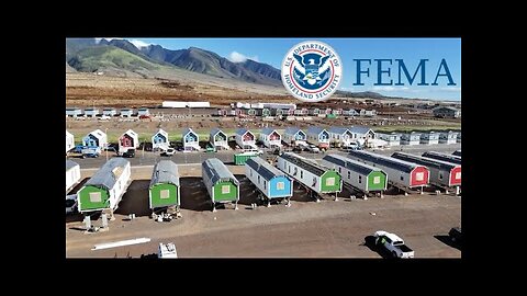 ALOHA! WELCOME TO YOUR NEW PRISON CAMP HOME! MAUI D.E.W VICTIMS GET THEIR NEW FEMA CELLS!