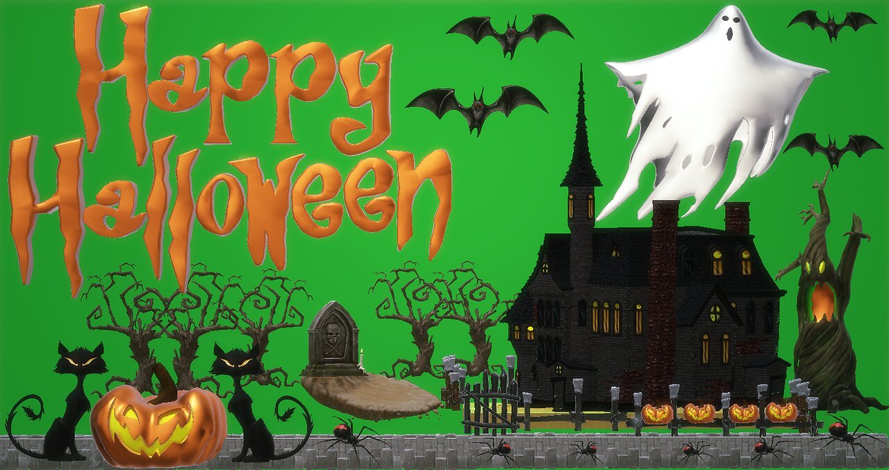 Happy Halloween - Halloween Party Video - Spooky Sounds