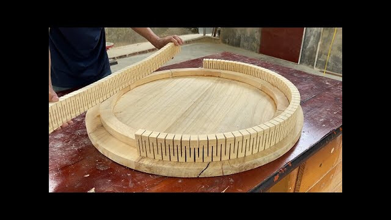 Woodworking Crafts Hands Always Creative Wonderful // Beautiful Wooden Tea Table Design Ideas