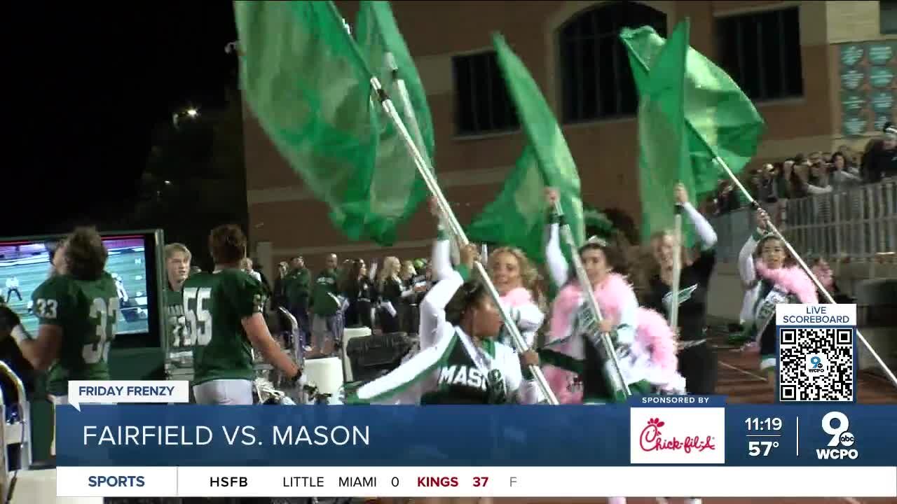 Mason defeats Fairfield, 30-7