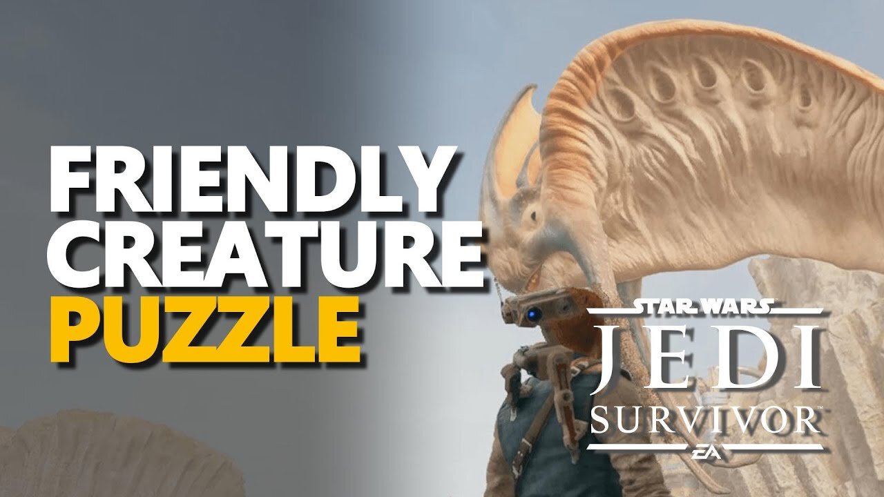 Star Wars Jedi: Survivor | Friendly Creature Puzzle