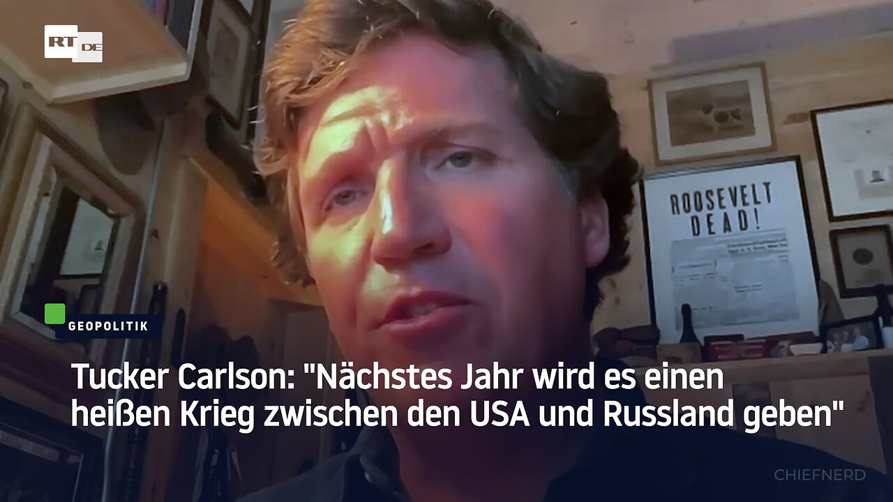 Tucker Carlson: Biden braucht Krieg gegen Russland für den Machterhalt