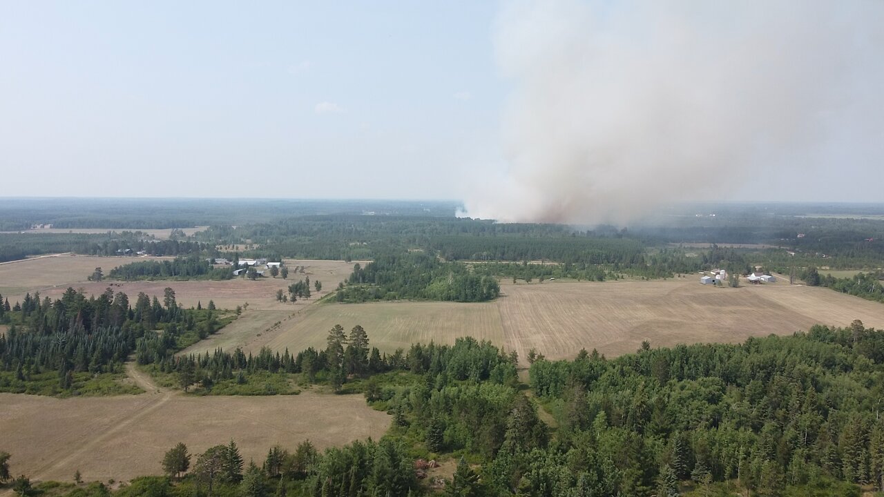 Northern Minnesota Wildfire FAA Approved