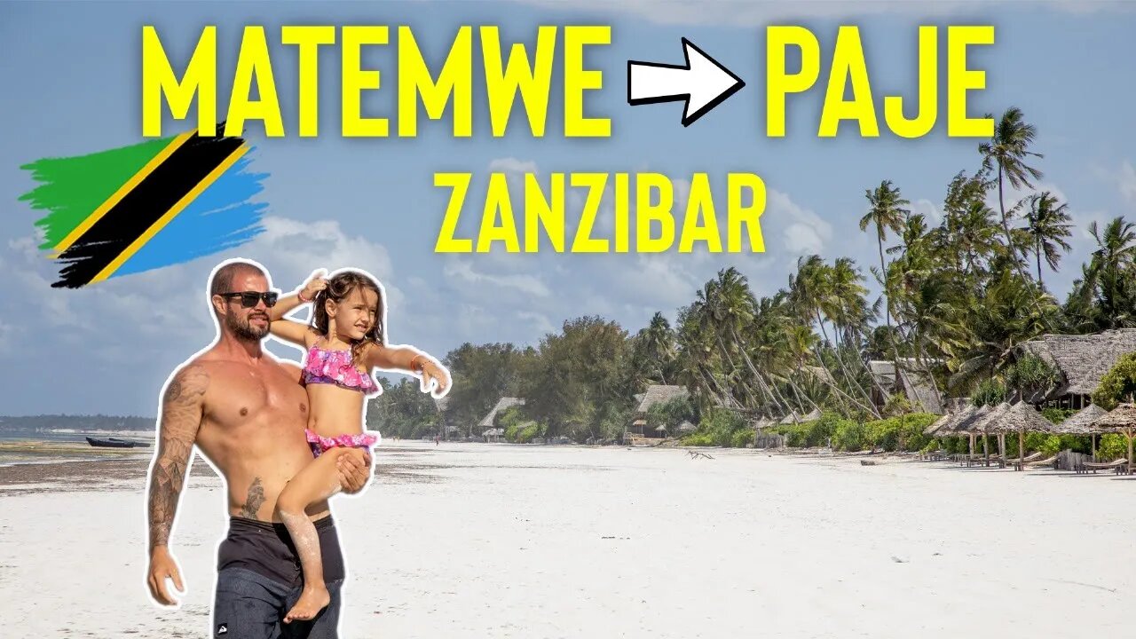 ZANZIBAR'S BEST BEACH? | Matemwe to Paje East Coast Tour!