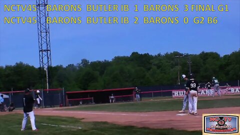 NCTV45 BUTLER IRON BUCKS VS 3B BARONS GAME 2 SATURDAY JUNE 25 2022