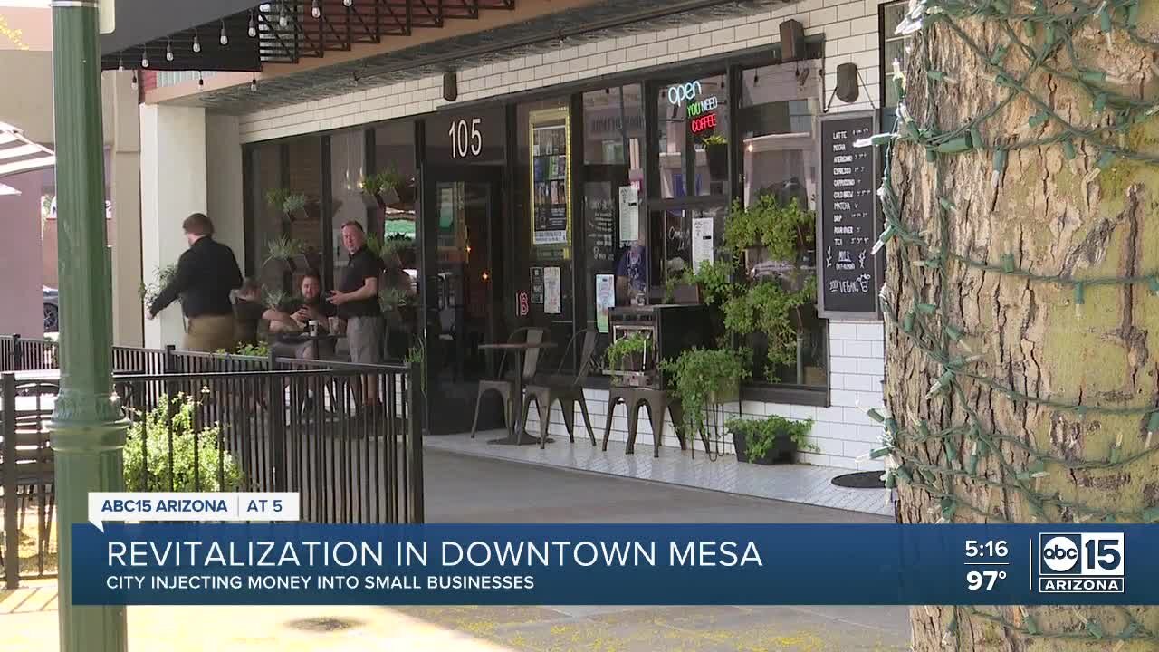 New investment in revitalization of Mesa's small businesses