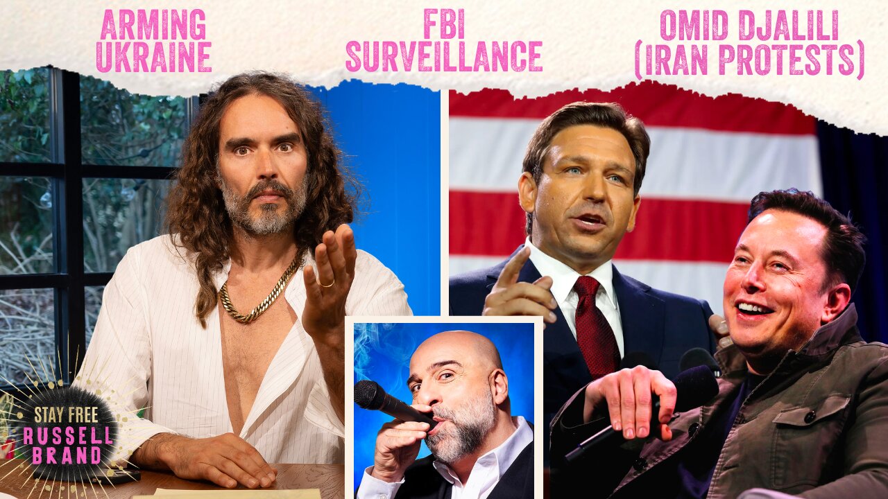 MUST-SEE! DeSantis' 2024 Bid | RFK Jr. Snubbed from Poll - #136 - Stay Free With Russell Brand