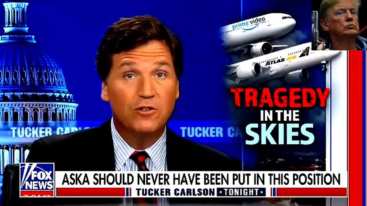 Tucker Carlson Tonight: Amazon Pilot Crashes and died New 2/22/23