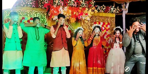 Bangladeshi traditions haldi ceremony,bride best friend pose,Fun game in yellow