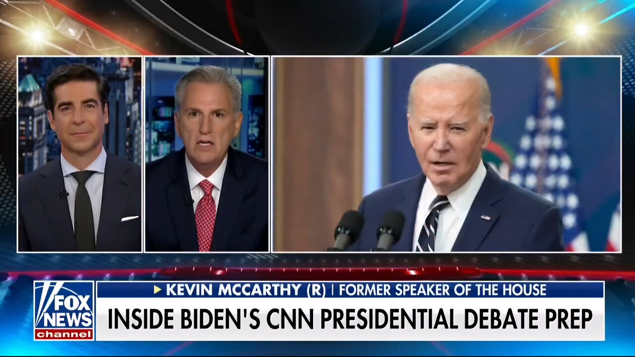 Kevin McCarthy: Don't Lower Expectations For Biden At The Debate