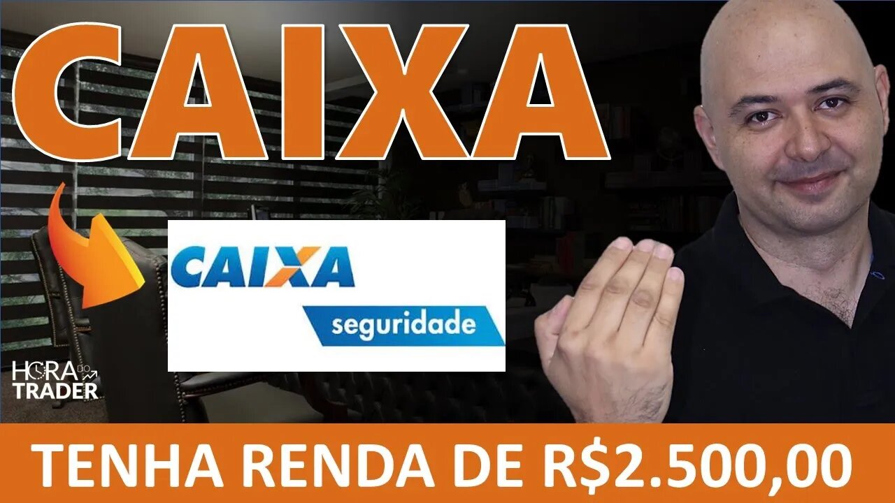 🔵 BOLSA DE VALORES: GANHE R$2.500,00 POR MÊS INVESTINDO NA CAIXA SEGURIDADE (CXSE3) | DIVIDENDOS