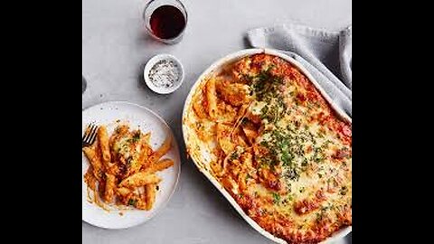 Pasta with Feta Cheese and Cherry Tomatoes Recipe