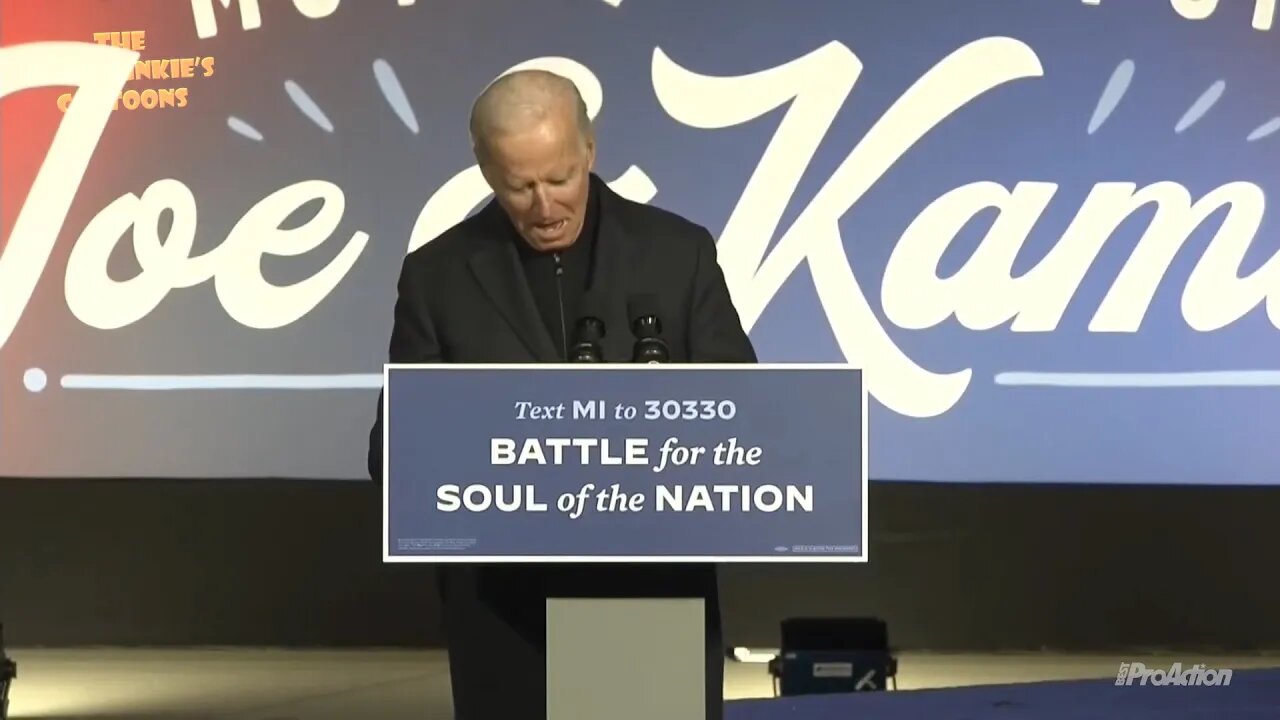 Joe Biden tells voters “I don't need you to get me elected.”