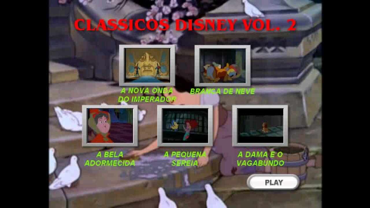 Disney Classics Vol.2 • DVD Menu Disney Classics Vol.2 5 in 1 • DVD Menu
