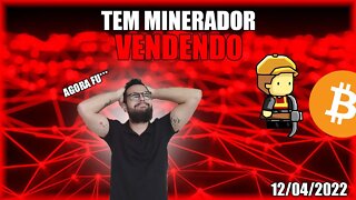 Mineradores Estão VENDENDO Seus Bitcoins! CUIDADO! Análise BTC 12/04/2022