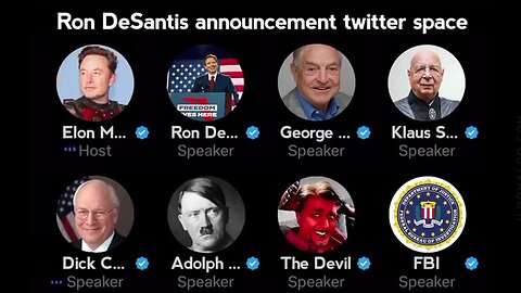 Ron DeSantis Twitter Space - Real President Kicks their Butts