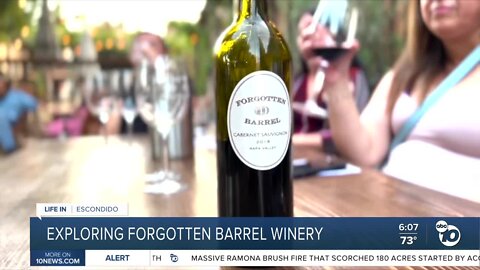 Life in Escondido: Forgotten Barrel Winery